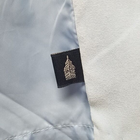 LONDON Fog Blue Double Collar Jacket Coat Medium P - Picture 8 of 8